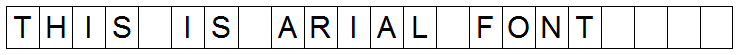 TeleForm-faq-arial-font