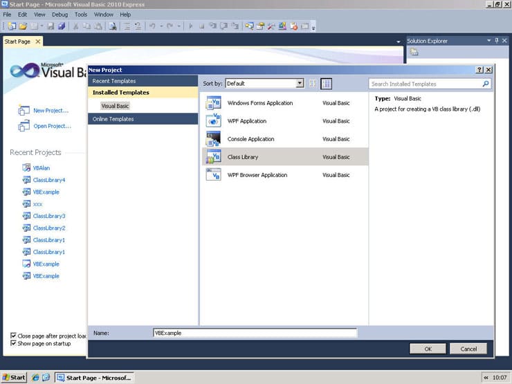 TeleForm-faq-vba-newproject