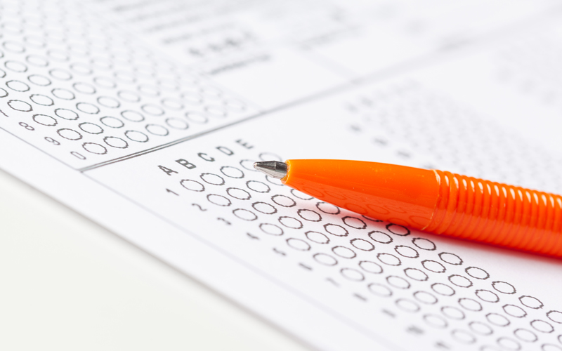 Admissions testing