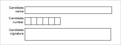 Blank (non-personalised) papers