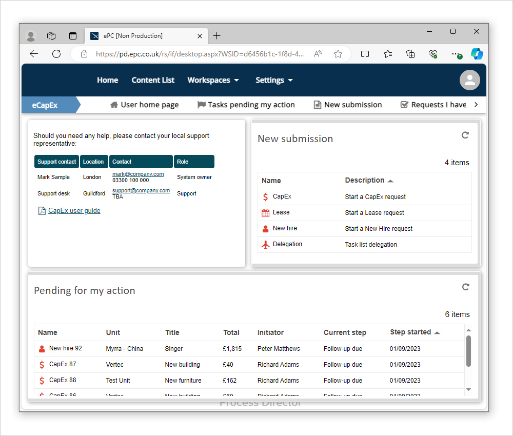 Dashboards