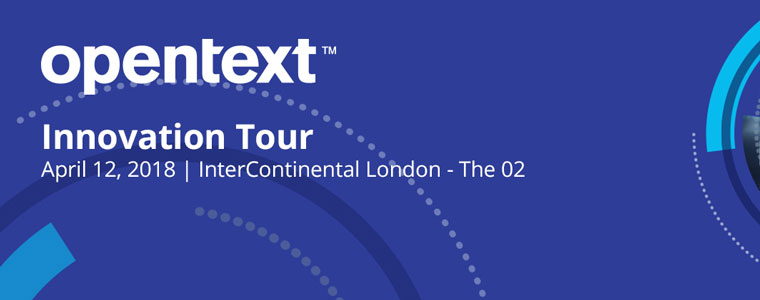 Join ePC on the OpenText Innovation Tour in London